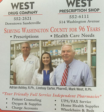 West Drug Company / West Prescription Shop Team 